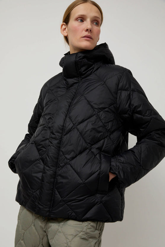 Packable hooded puffer jacket best sale