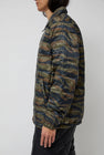 TAION Down Coach Jacket in Tiger Stripe