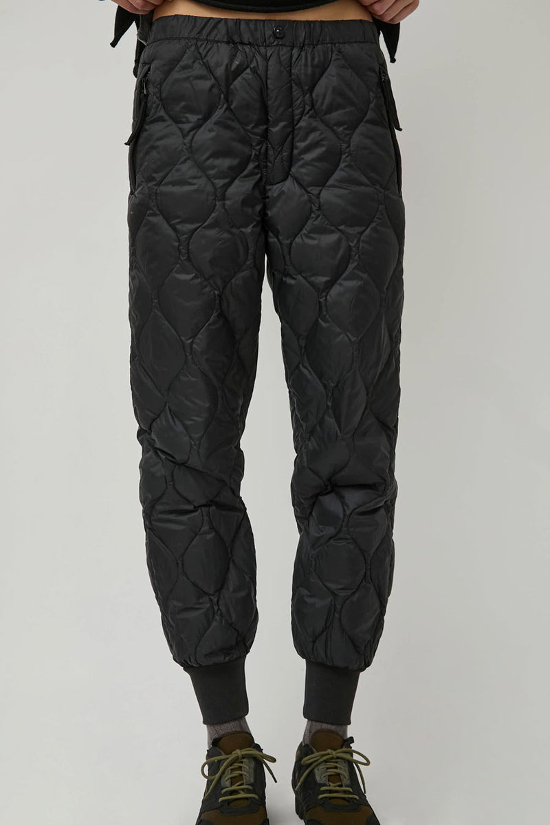 TAION Military Down Pants in Black