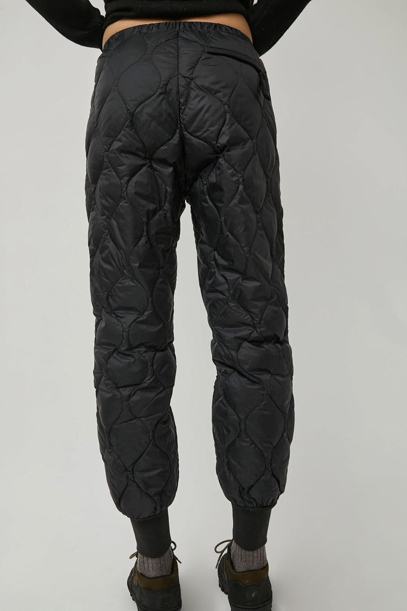 TAION Military Down Pants in Black