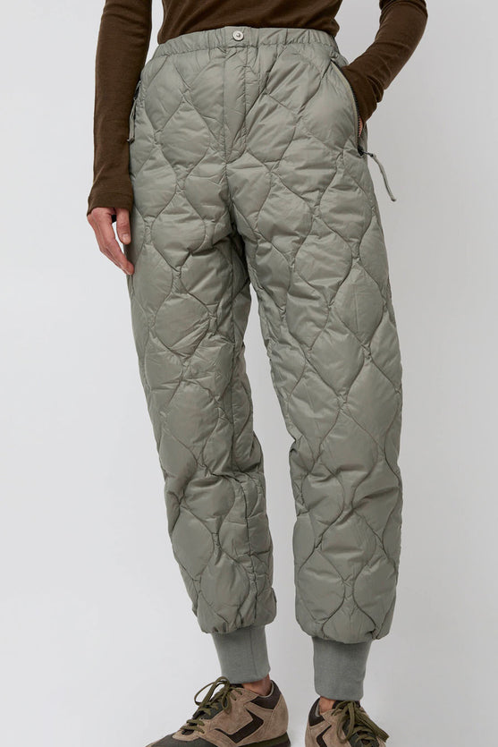 TAION Military Down Pants in Dark Sage