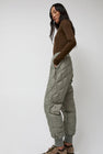 TAION Military Down Pants in Dark Sage