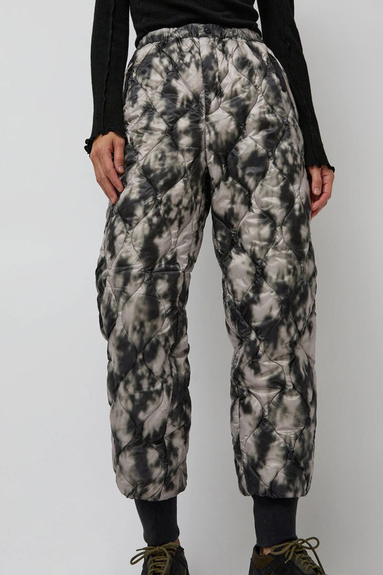 TAION Military Down Pants in Winter Camo