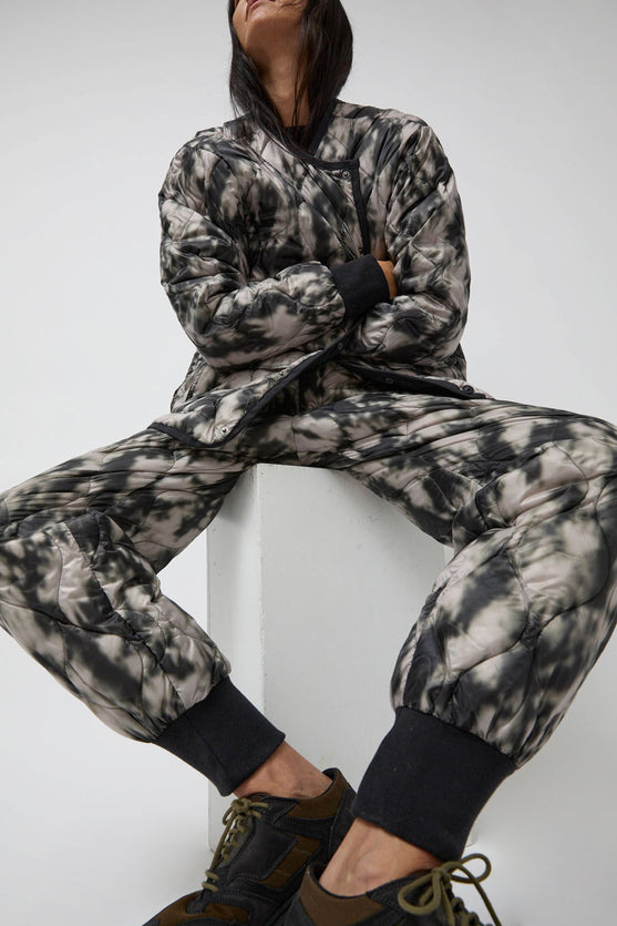 TAION Military Down Pants in Winter Camo