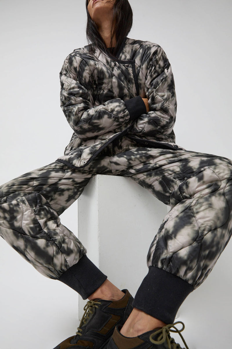 TAION Military Down Pants in Winter Camo