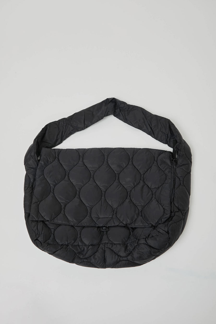 TAION Military Messenger Down Bag in Black