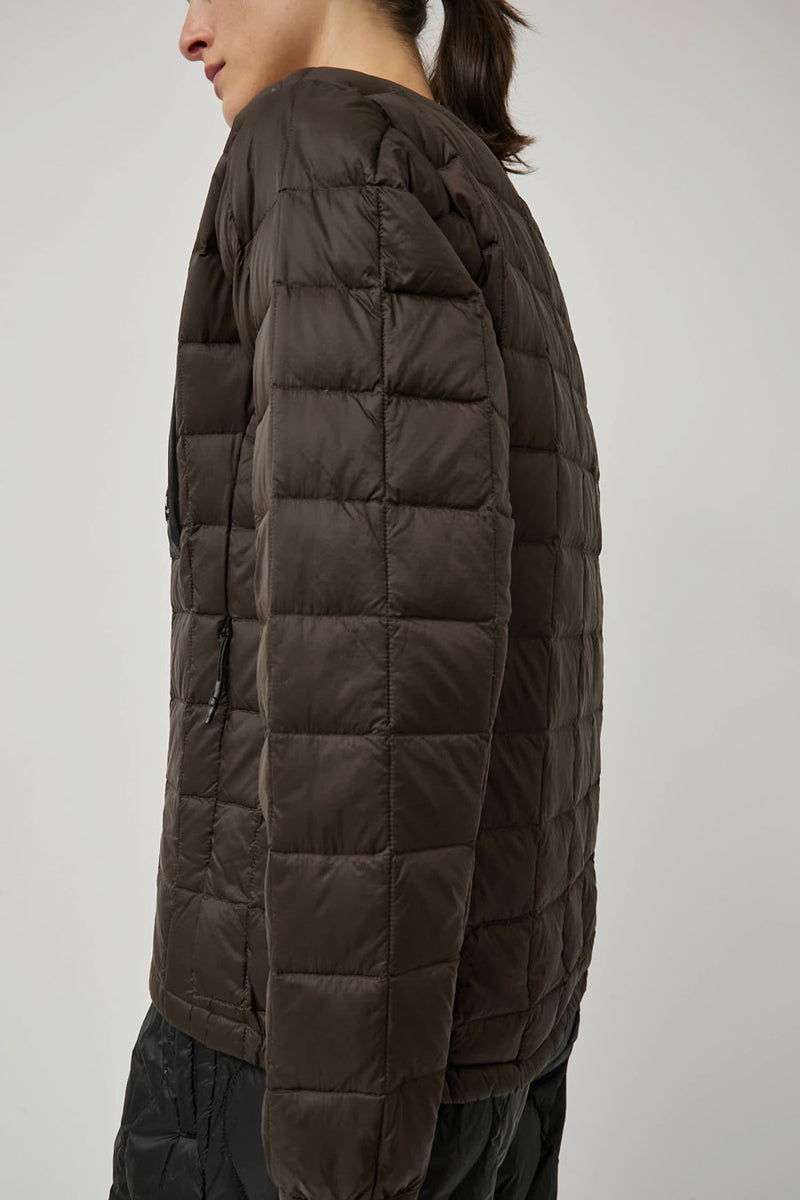 TAION Mountain Crew Neck in Dark Brown