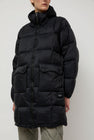 TAION Mountain Packable Volume Down Hood Coat in Black