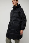 TAION Mountain Packable Volume Down Hood Coat in Black