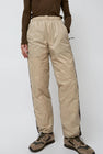 TAION Track Down Pants in Beige and Grey