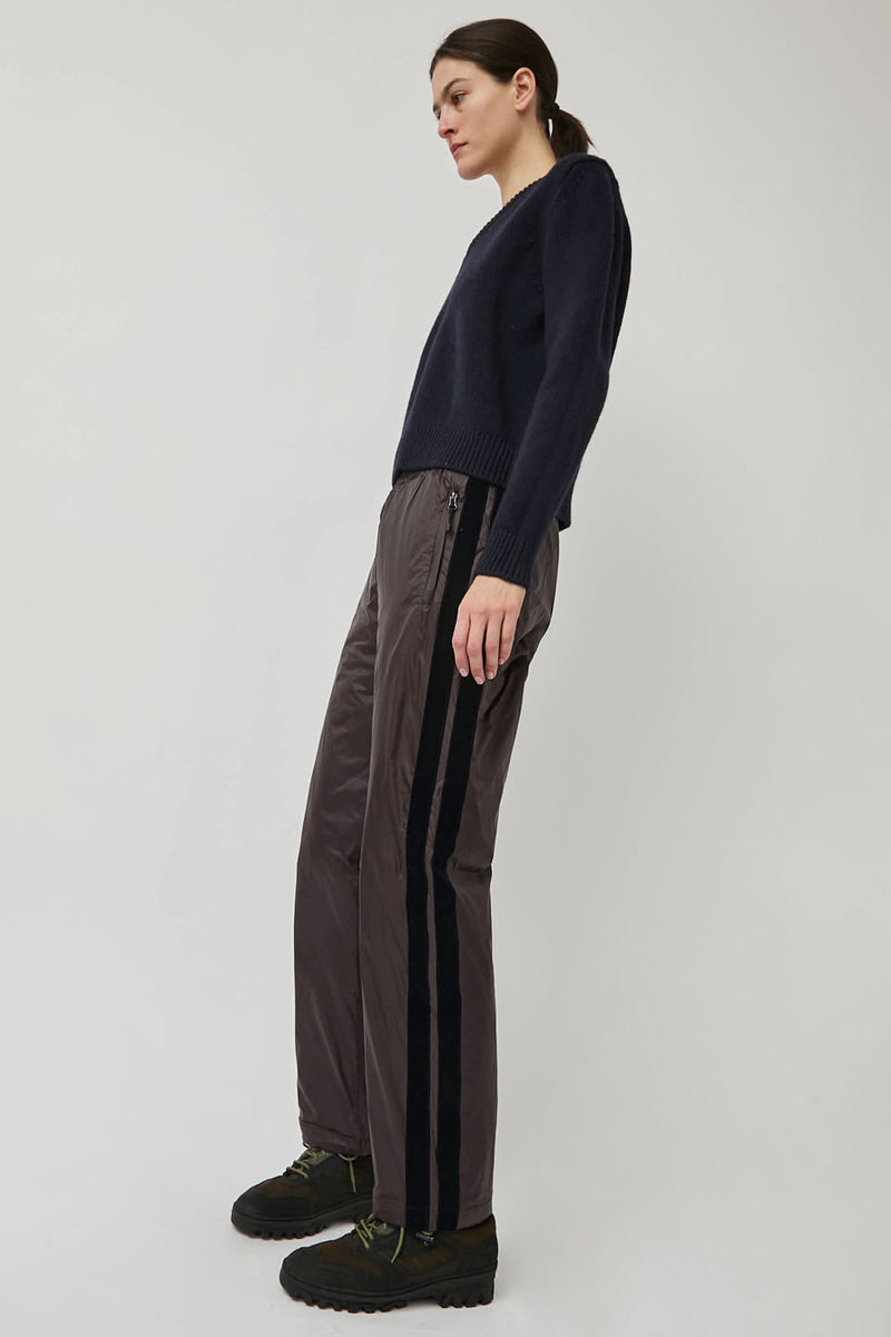 TAION Track Down Pants in Dark Coco and Dark Navy