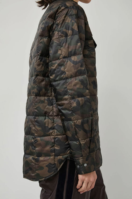 TAION W-Pocket Down Shirt in Regular Camo – No.6 Store