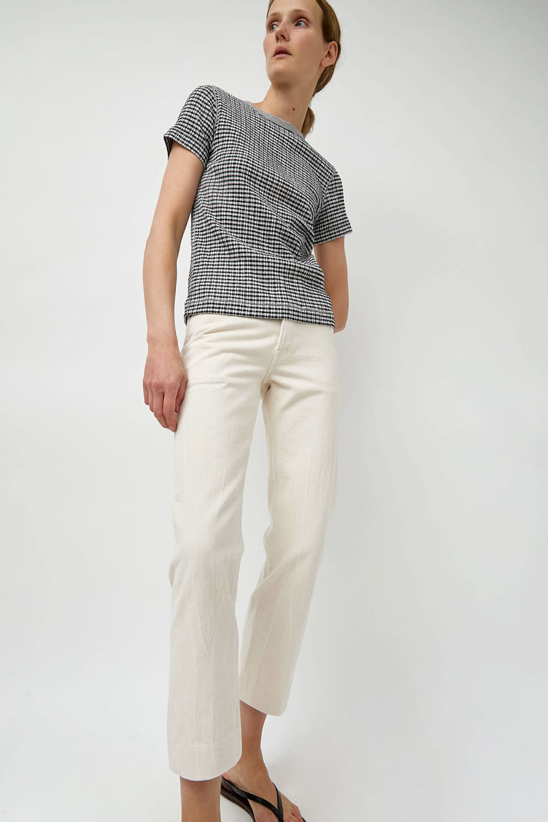 Tanaka New Classic Jean Trousers in Vintage White