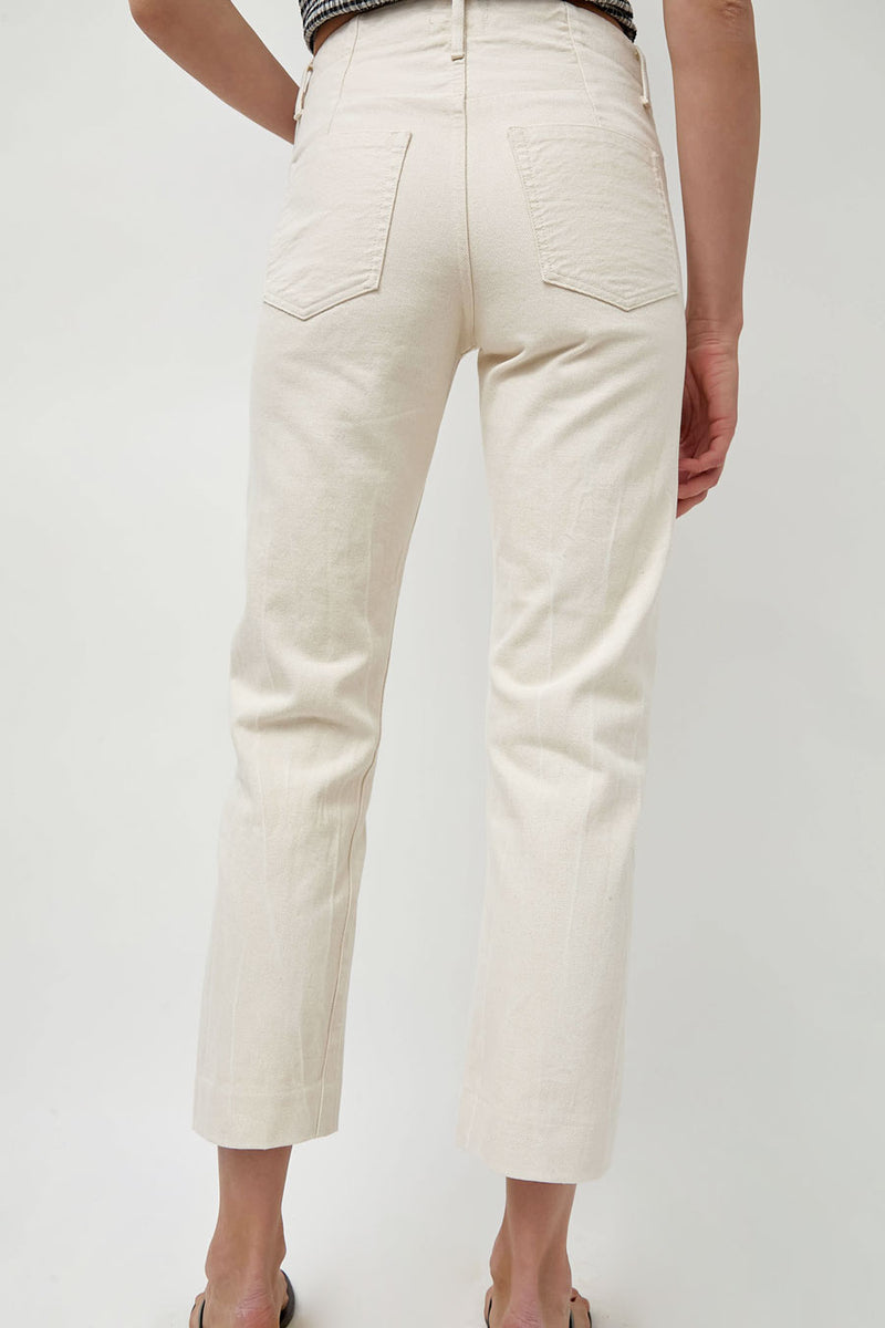 Tanaka New Classic Jean Trousers in Vintage White