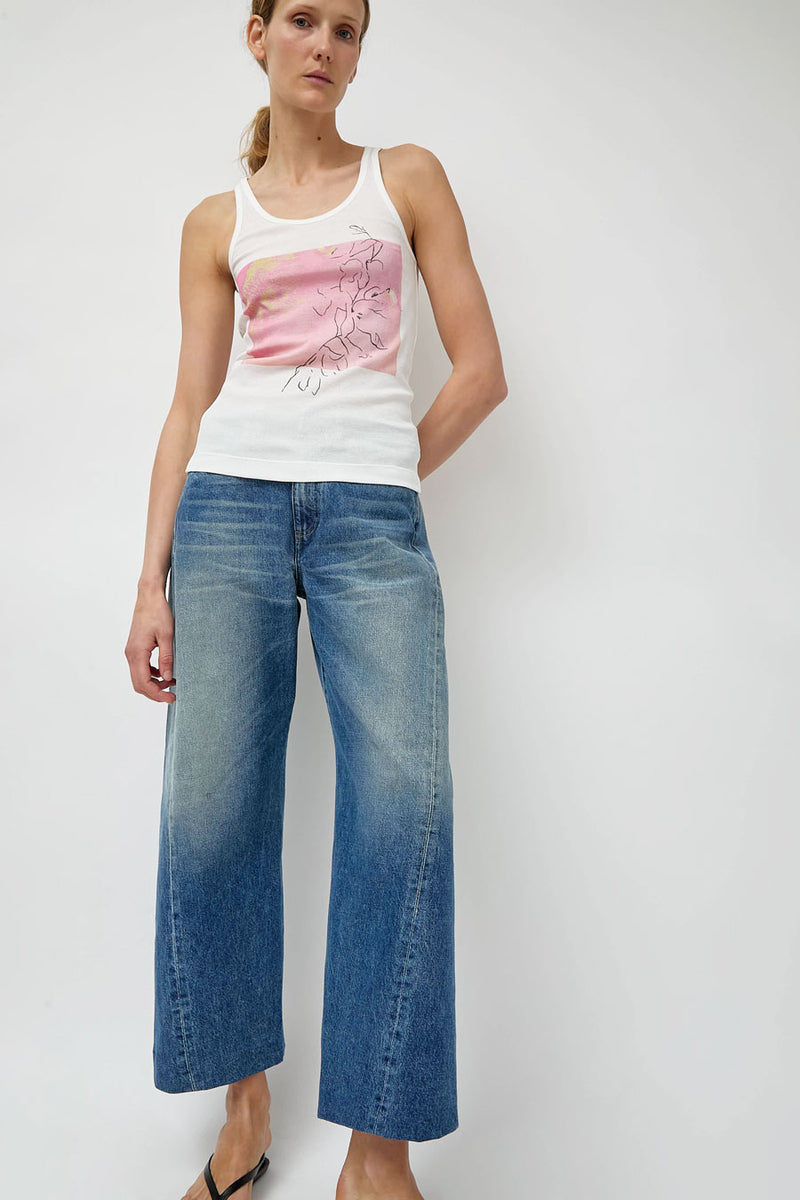 Tanaka Tank Top in Pink Flower