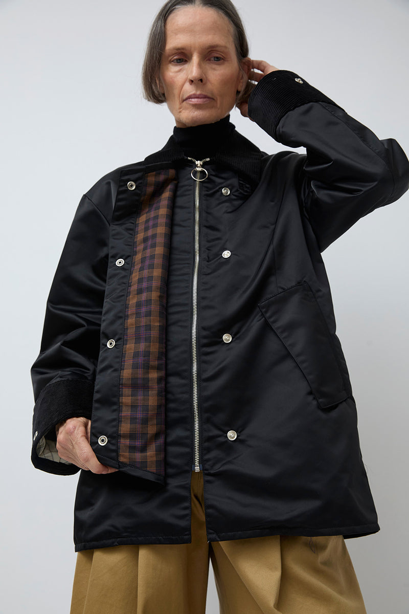 Tanaka Field Coat in Black