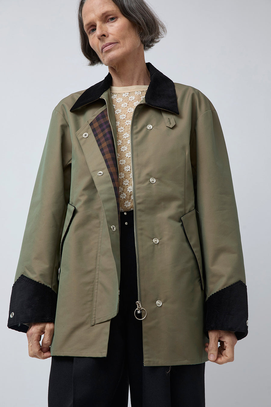 Tanaka Field Coat in Sage