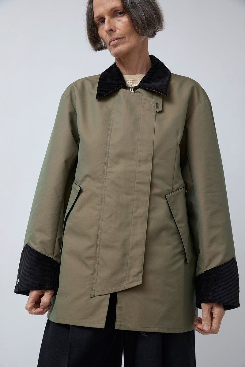 Tanaka Field Coat in Sage