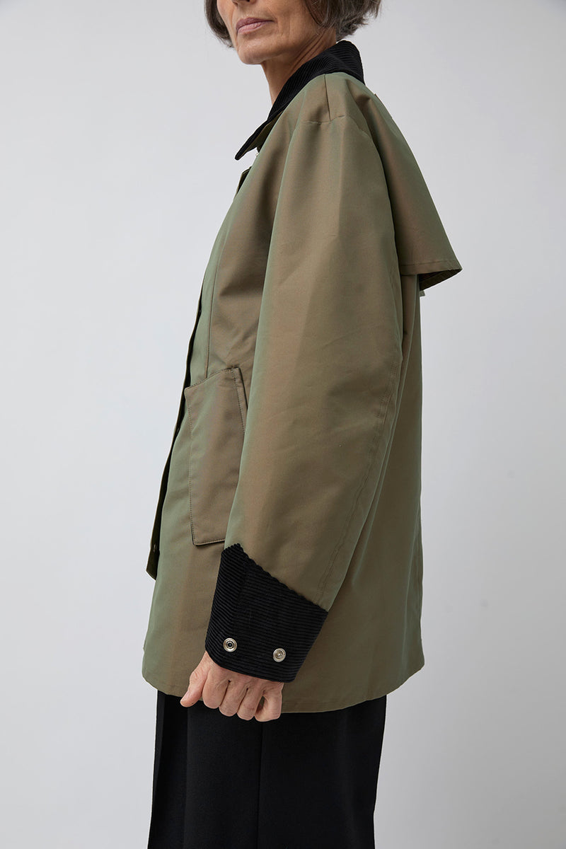 Tanaka Field Coat in Sage