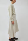 UMARMUNG Asymmetric Hem Skirt in Lamb