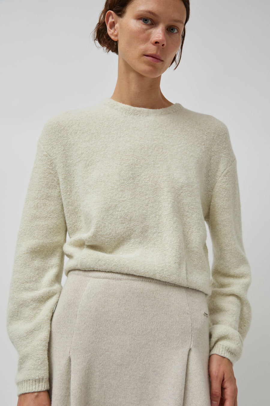 UMARMUNG Two Way Cardigan in Tea