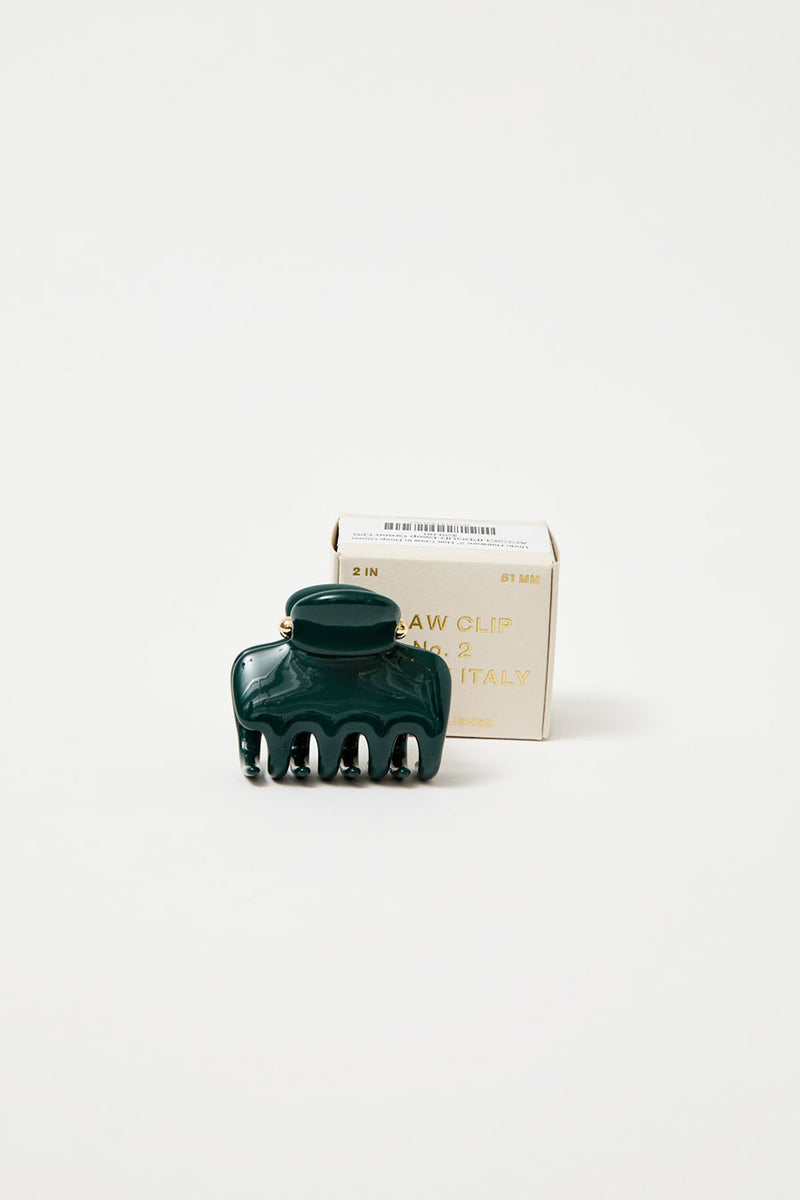 Undo Hairware 2" Hair Claw in Deep Green