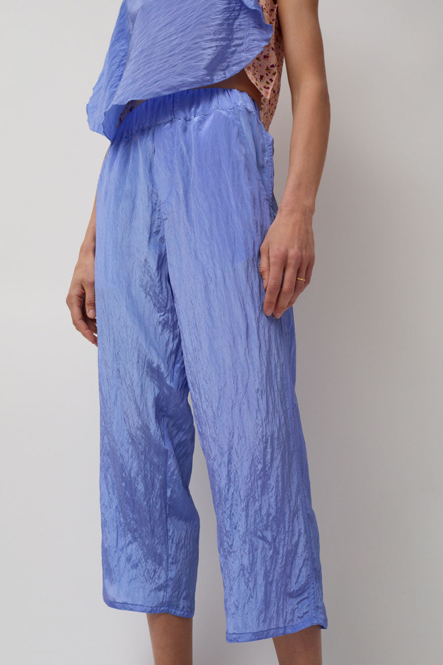 Vladimir Karaleev Basic Pant in Solid Blue – No.6 Store