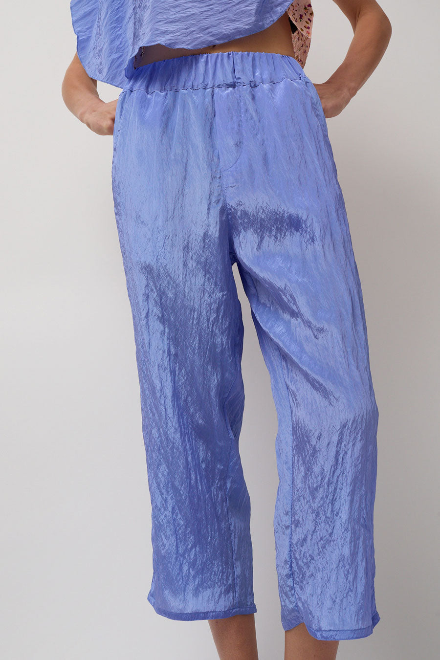 Vladimir Karaleev Basic Pant in Solid Blue – No.6 Store
