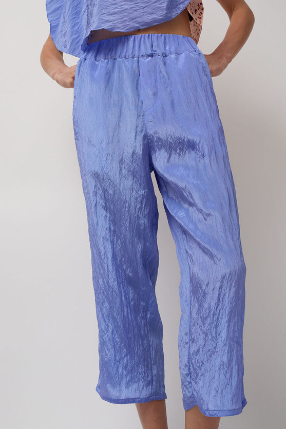 Vladimir Karaleev Basic Pant in Solid Blue