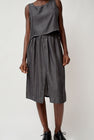 Vladimir Karaleev Basic Skirt in Black Tencel