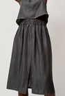 Vladimir Karaleev Basic Skirt in Black Tencel