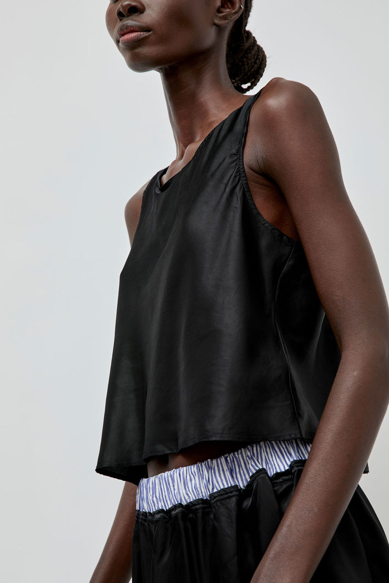 Vladimir Karaleev Basic Tank in Black