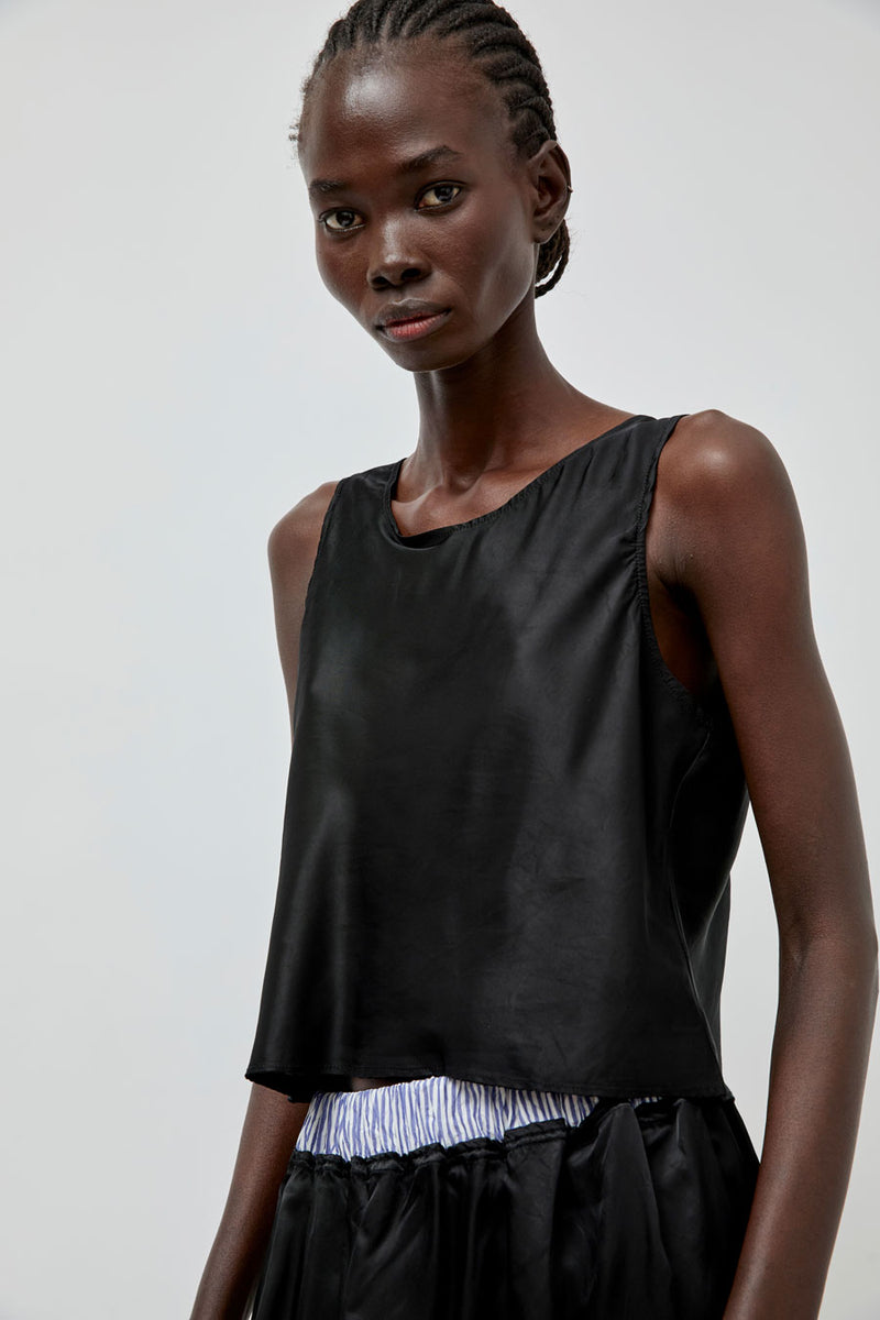 Vladimir Karaleev Basic Tank in Black