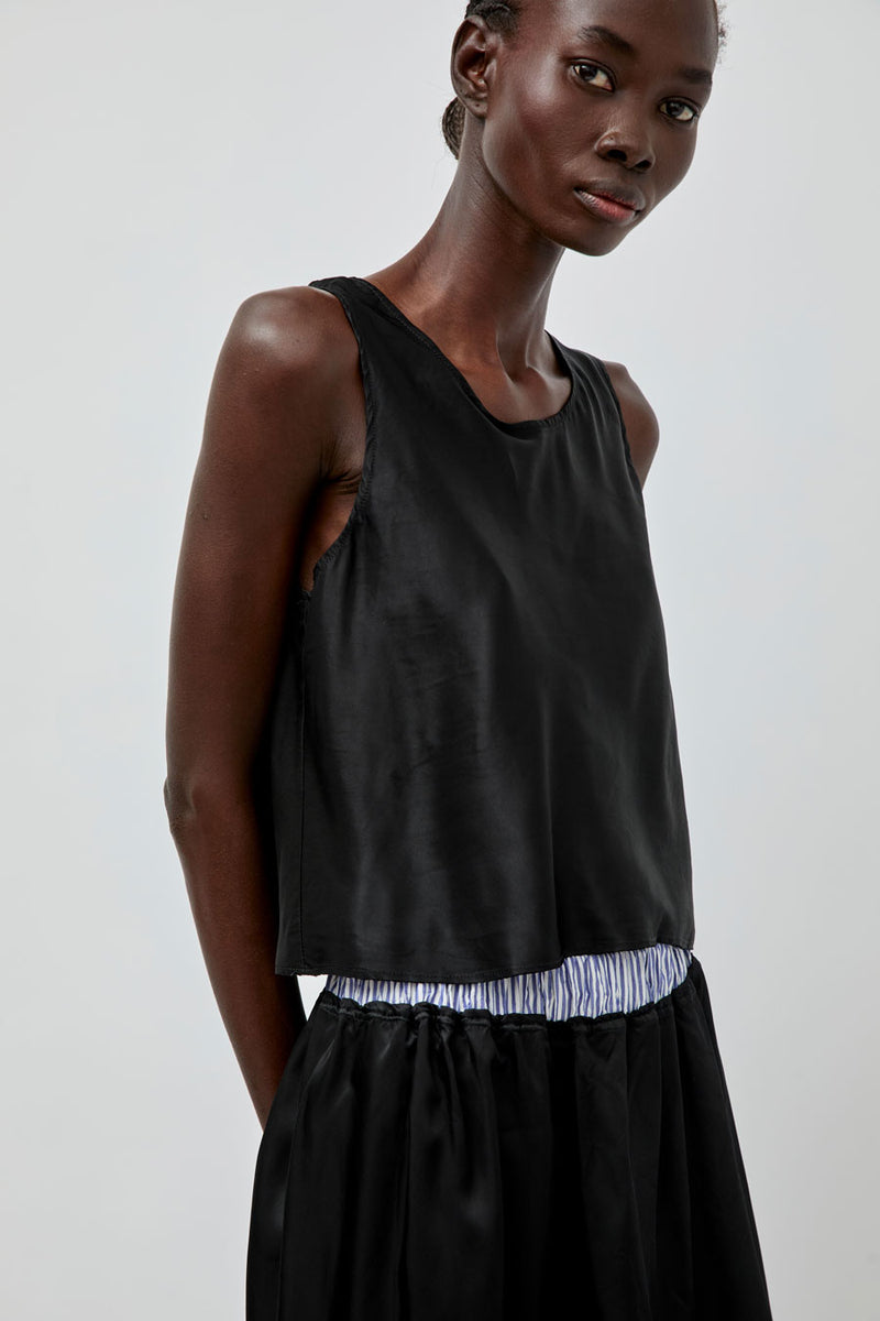 Vladimir Karaleev Basic Tank in Black