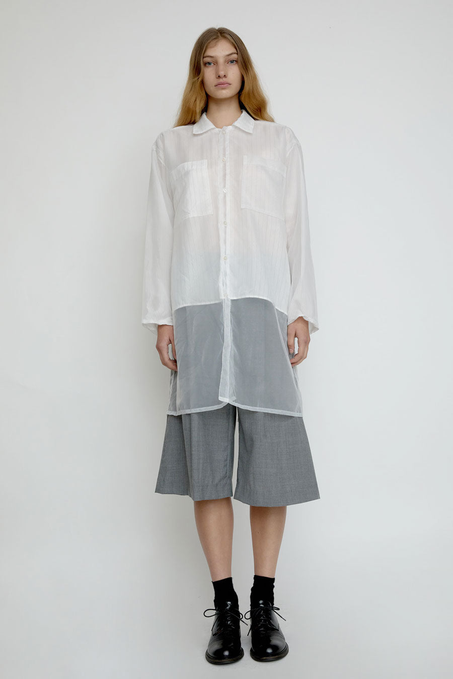 Vladimir Karaleev Fili Shirt in Grey Mix