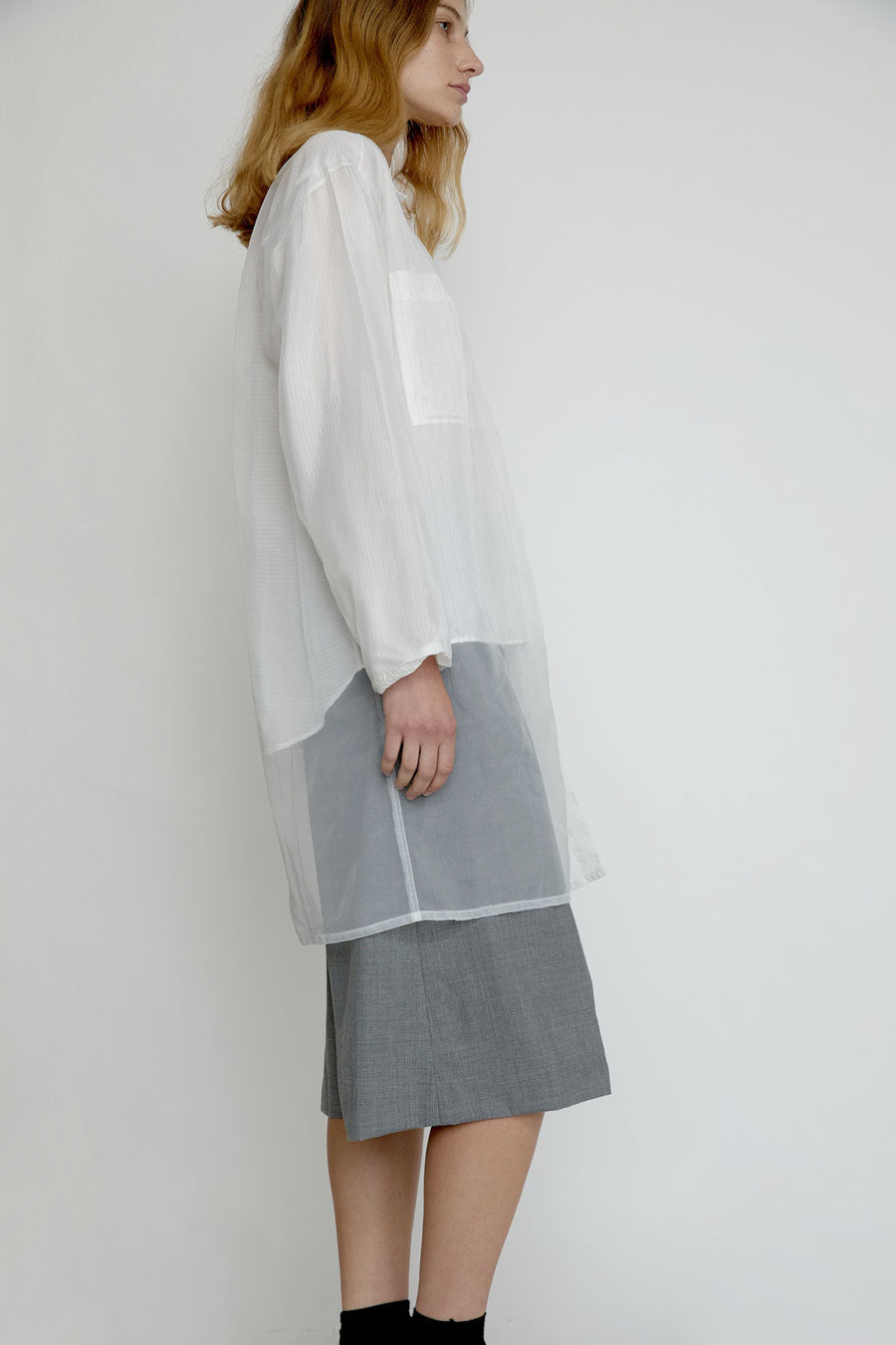 Vladimir Karaleev Fili Shirt in Grey Mix
