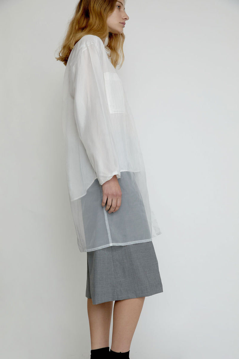 Vladimir Karaleev Fili Shirt in Grey Mix