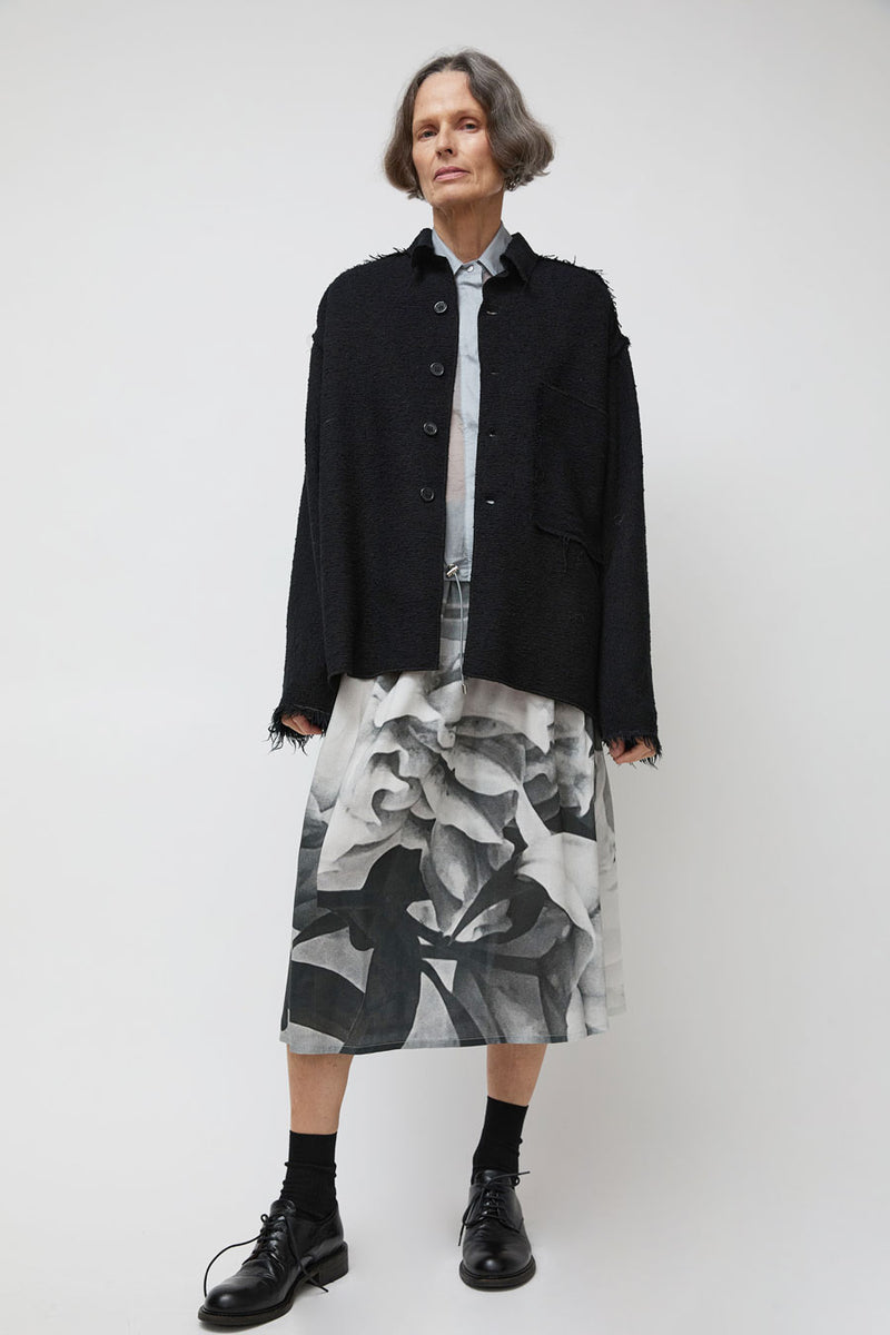 Vladimir Karaleev Shirt Jacket in Black