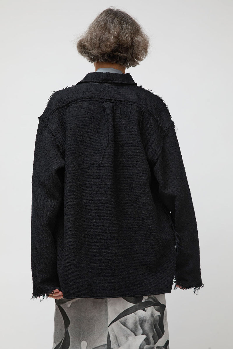 Vladimir Karaleev Shirt Jacket in Black