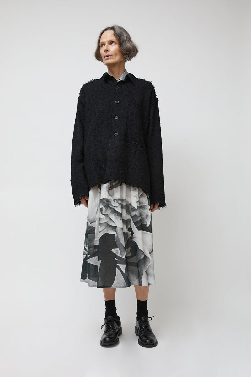 Vladimir Karaleev Shirt Jacket in Black