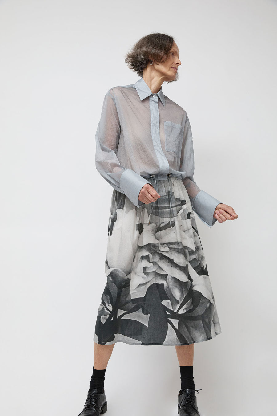 Vladimir Karaleev Skirt in Floral