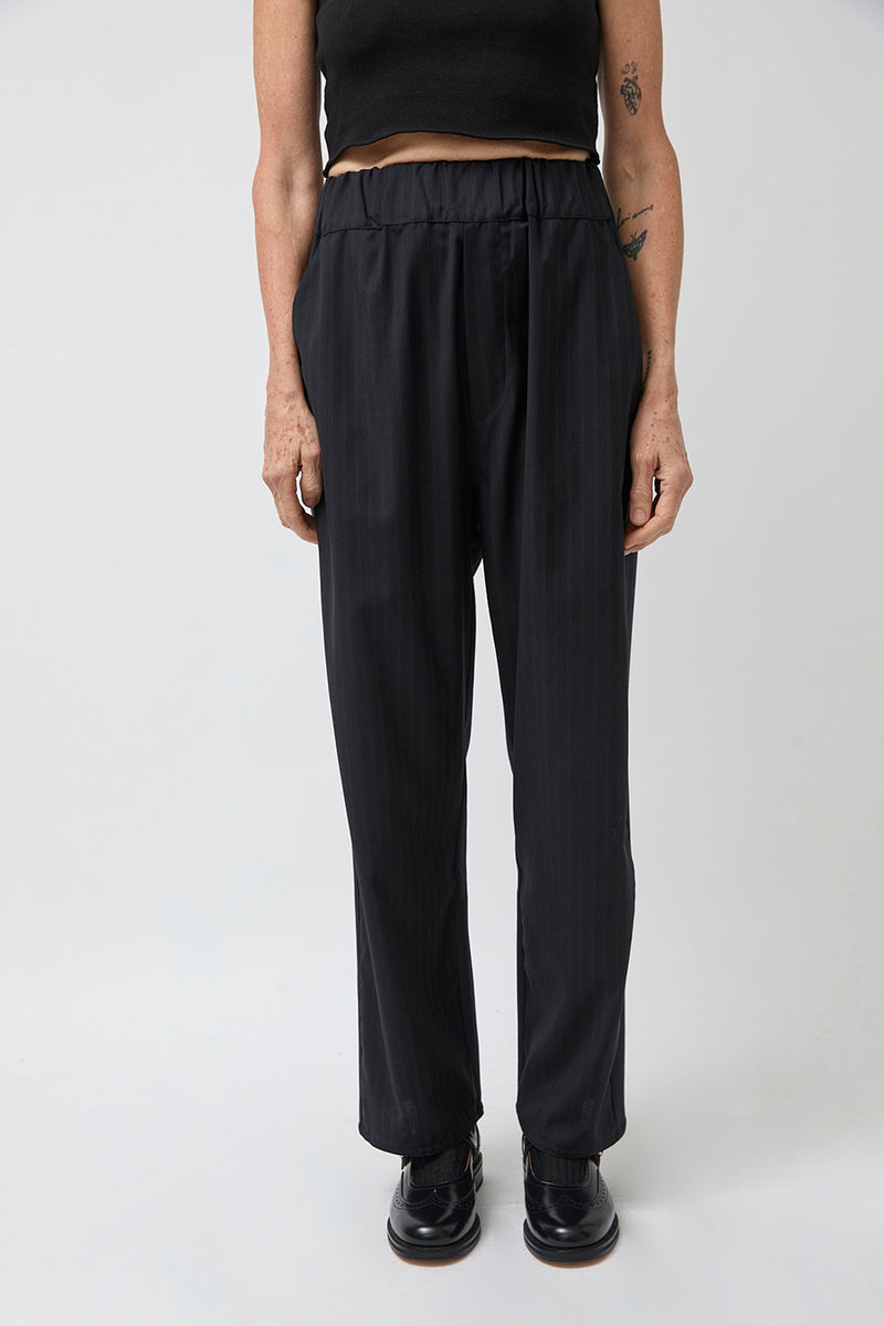 Vladimir Karaleev Basic Pants in Pinstripe