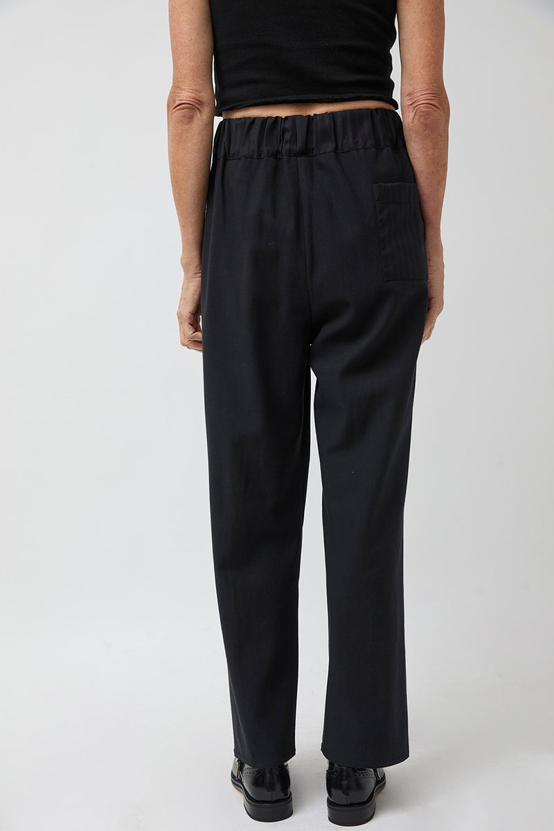 Vladimir Karaleev Basic Pants in Pinstripe