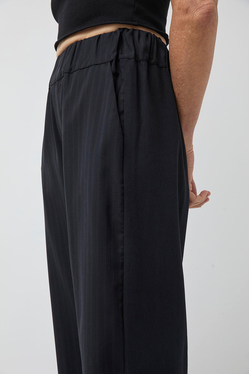 Vladimir Karaleev Basic Pants in Pinstripe