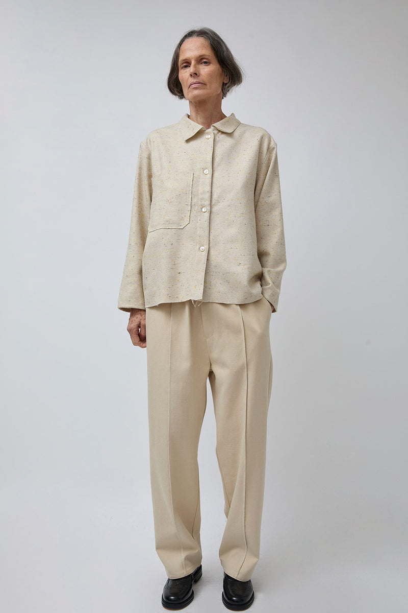 Vladimir Karaleev Mari Shirt in Cream