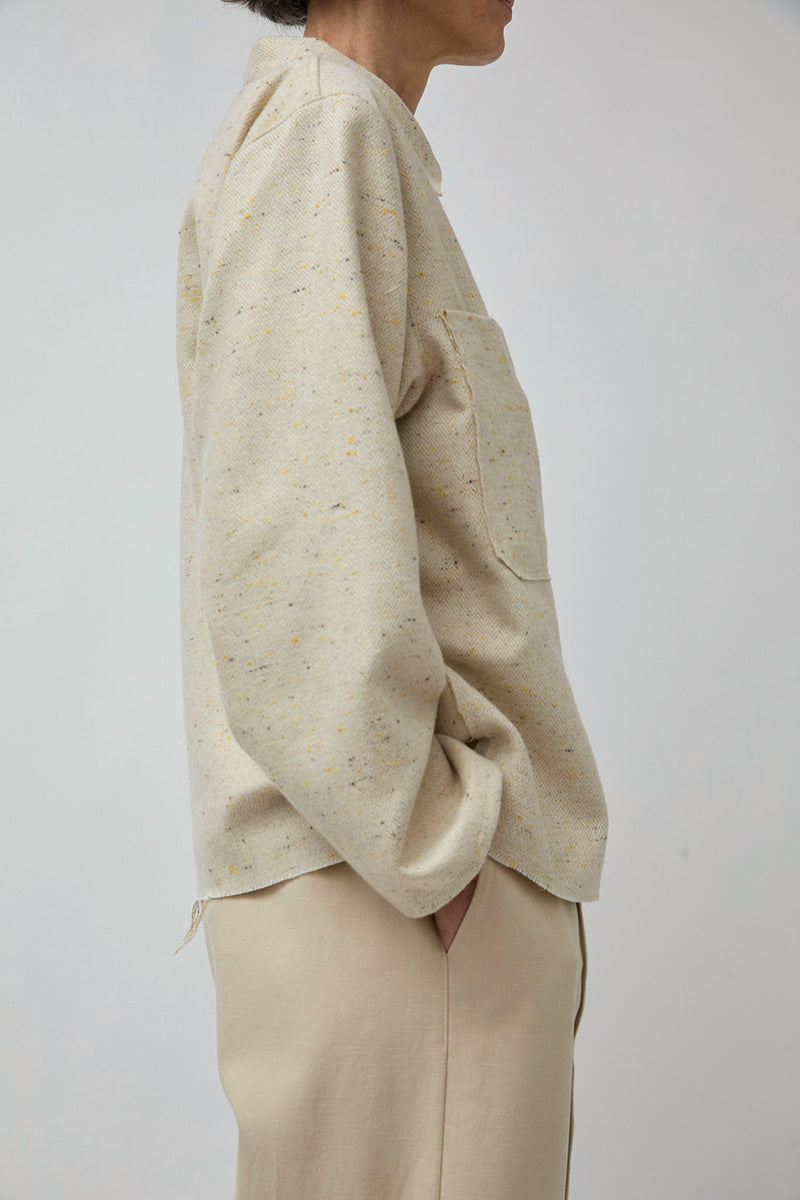 Vladimir Karaleev Mari Shirt in Cream