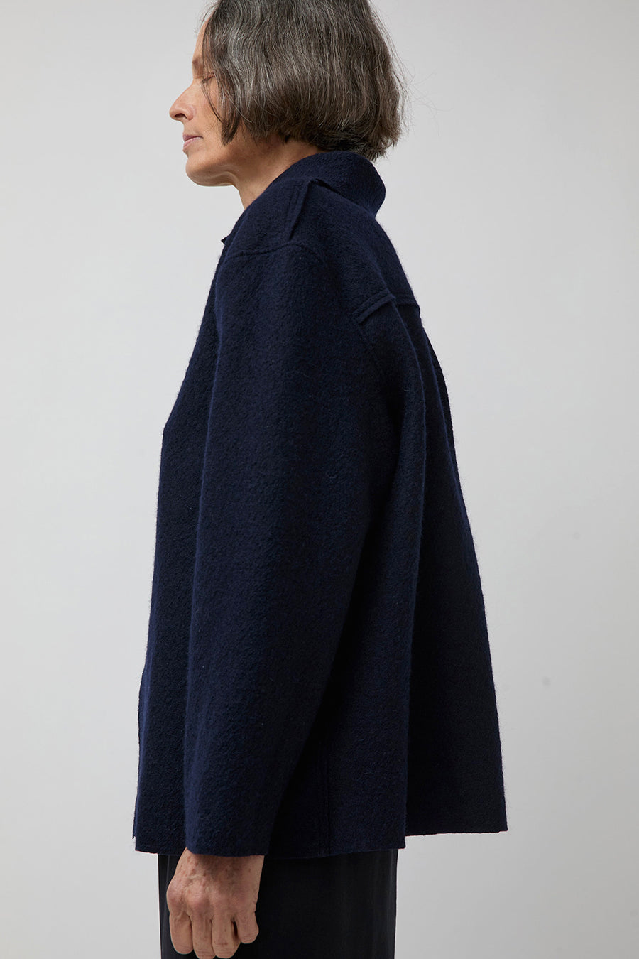 Vladimir Karaleev Shirt Jacket in Navy