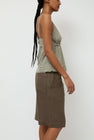 Wanze Cinch Short in Taupe