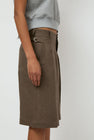 Wanze Cinch Short in Taupe