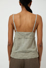 Wanze V Neck Camisole Tank in Jade